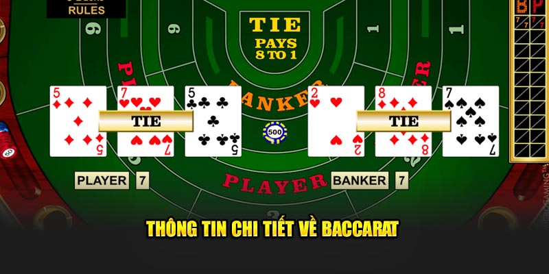 Thông tin chi tiết về baccarat